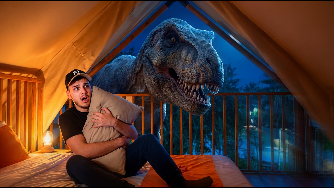 CAMPEGGIO di LUSSO tra i DINOSAURI a Dubai 🇦🇪