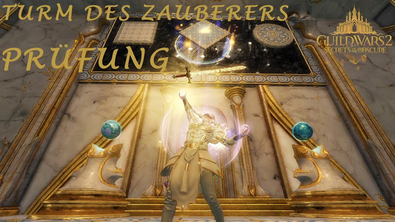 Gw2 Erfolg Turm des Zauberers Prüfung // Wizards Tower Trial - Jumping Puzzle
