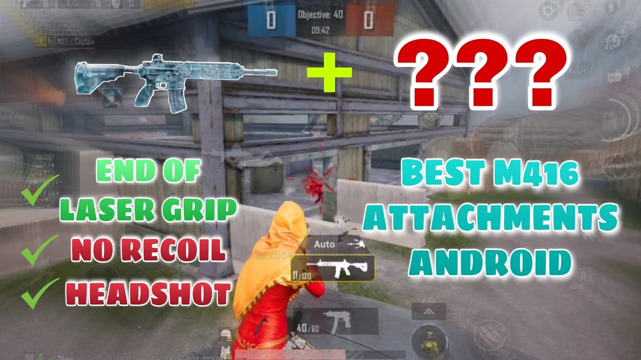 M416 Guide | M416 Grip Guide | M416 Tdm Guide | M416 Attachments Bcz Inspired By @STAR-Captain
