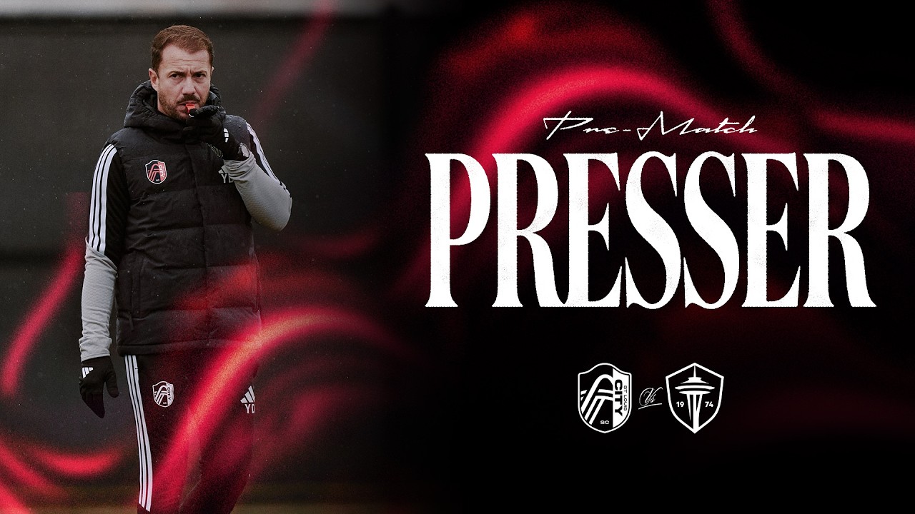 Yoann Damet and Roman Bürki Pre-Match Presser | St. Louis CITY SC vs Seattle Sounders