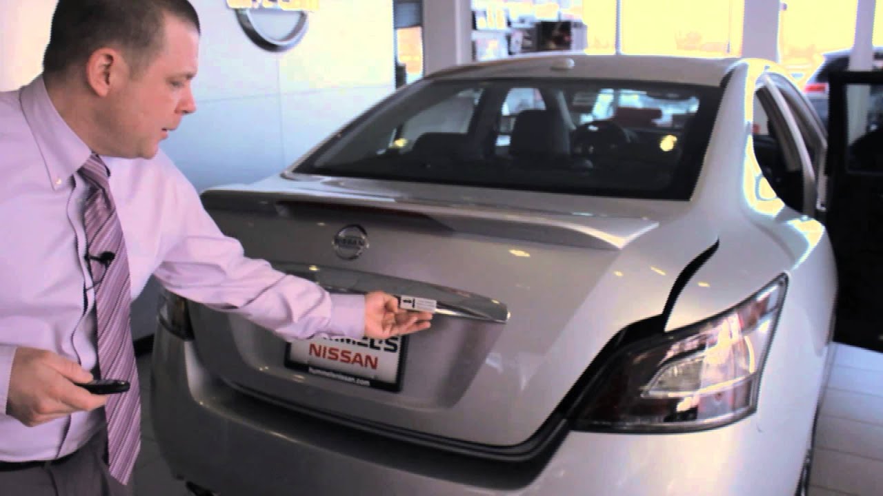 The Nissan Maxima SV with Sport Package at Hummel's Nissan in Des Moines, Iowa