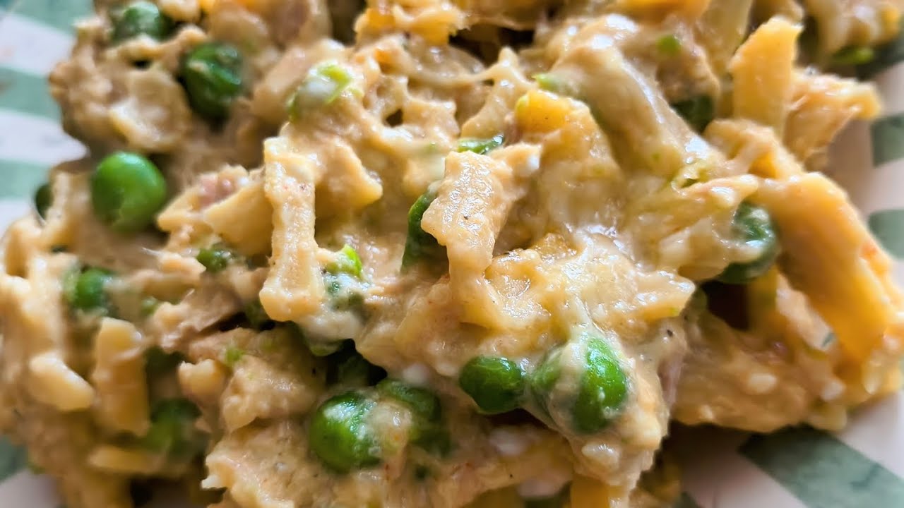 One Pot Gluten Free Tuna Noodle Casserole! 