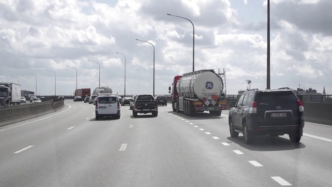 A Drive - Antwerp Ring Road and Borgerhout - Belgium 2018