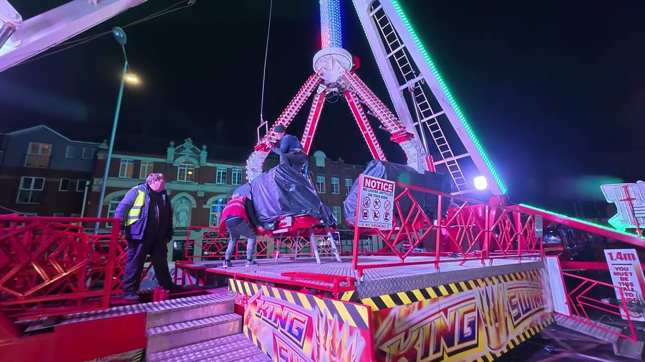Hucknall Christmas Funfair PULL DOWN | PULL OFF 2025