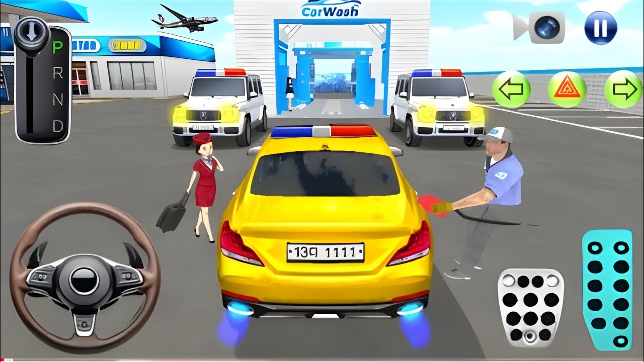 New Yellow Mercedes G63 For Parking - 3d Driving Class android game || Car Game#gameplay #cargame