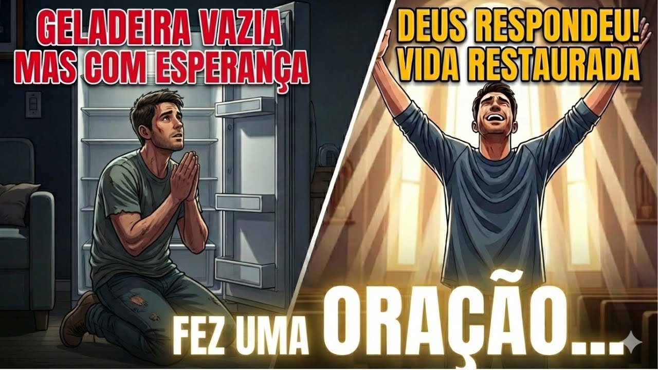 Viúvo com Filhos Famintos Fez Uma Oração Desesperada… O Que Aconteceu Depois Salvou Sua Família