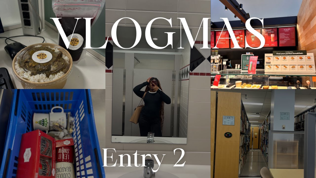 VLOGMAS 2025 Entry 2|Business duties + It's  exam season :(