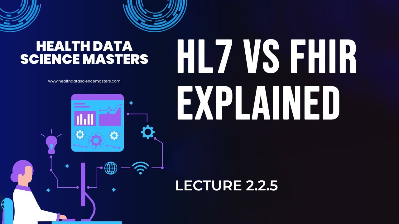 Лекция 2.2.5: Объяснение стандартов HL7 и FHIR для медицинских данных | Магистерская программа по...