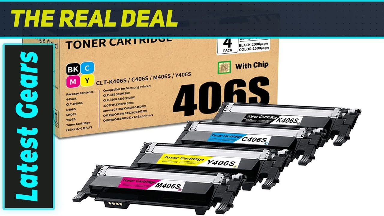 IGUGNIK CLT-K406S Toner: The Smartest Choice for Your Samsung Printer!