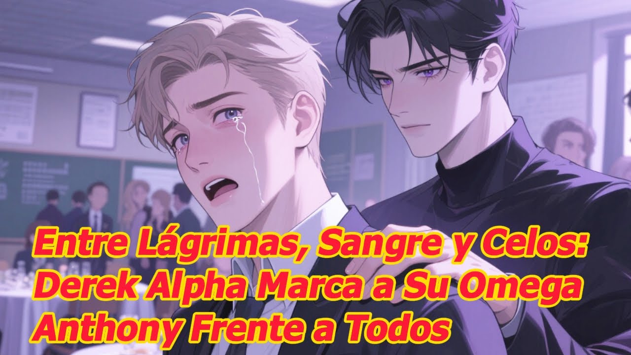 Entre L&aacute;grimas, Sangre y Celos: Derek Alpha Marca a Su Omega Anthony Frente a Todos