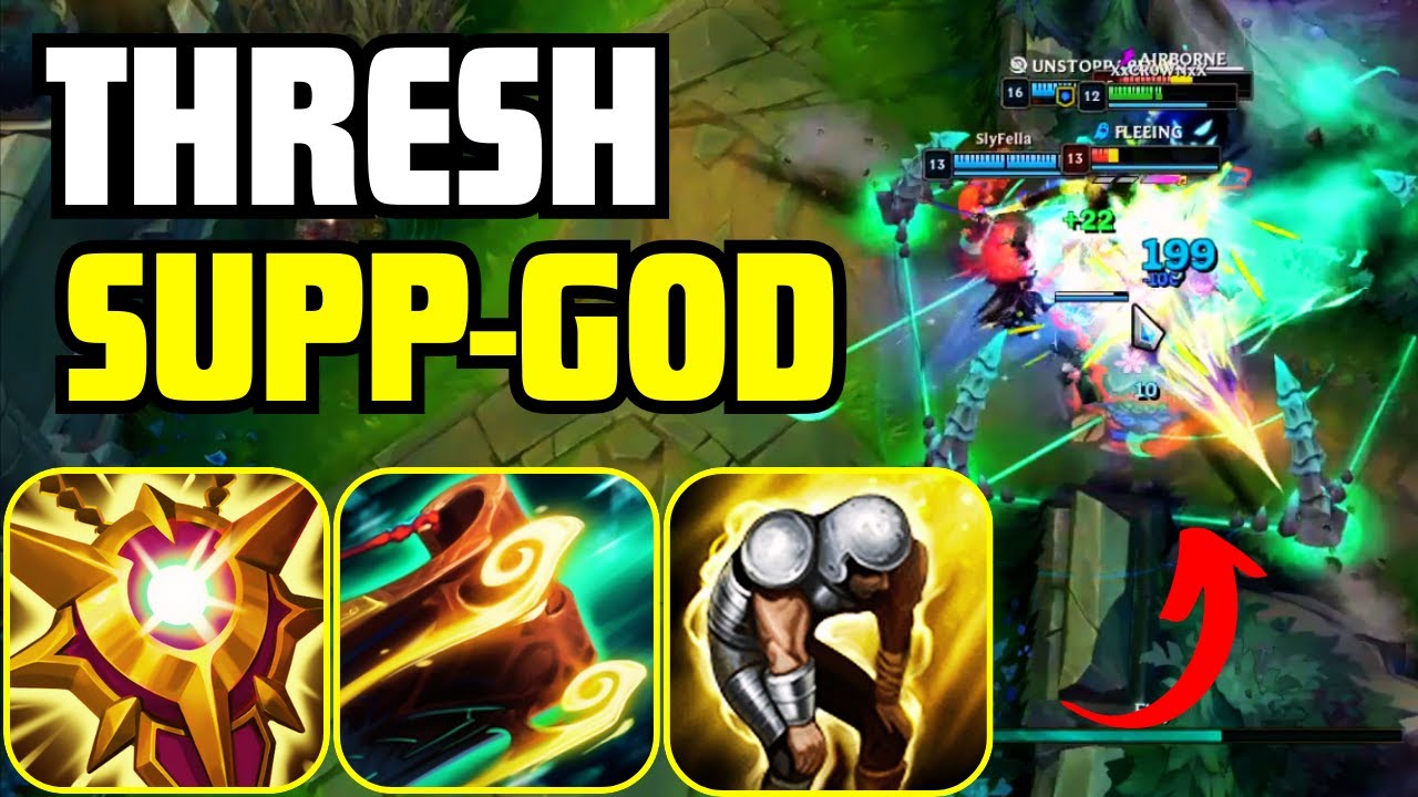 TRUE SUPPORT MOMENTS - THRESH SUPPORT THE HOOK MAN!