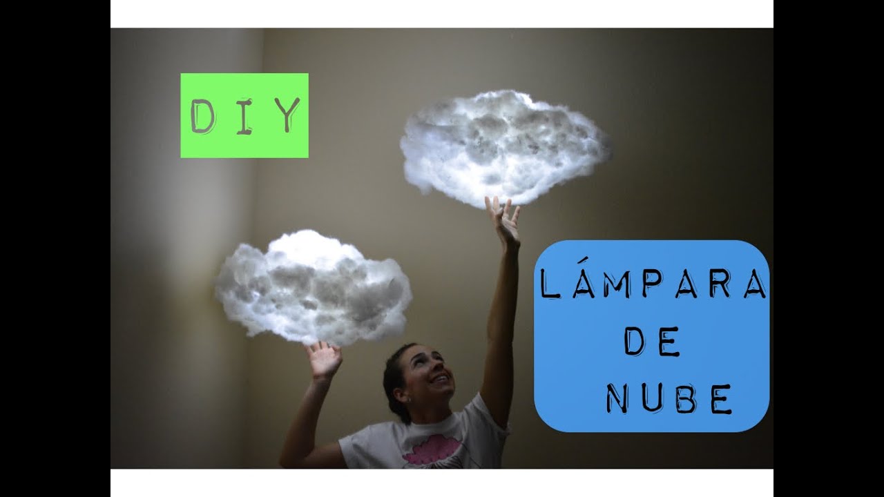 DIY | Cloud lamp / Lámpara de nube