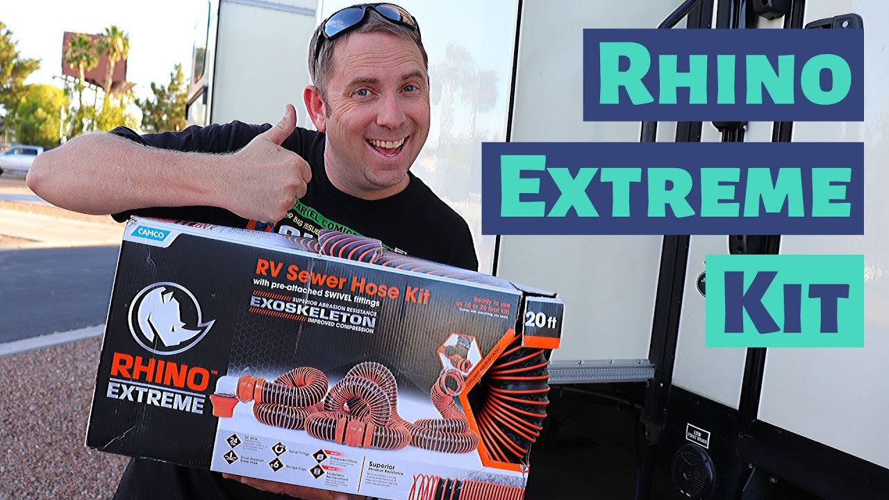 Best RV Sewer Hose Kit//Rhino Sewer Hose Review