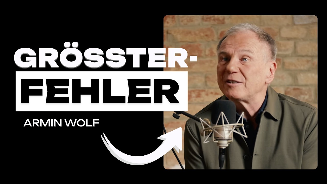 Vom Hausmeisterkind zum ZiB2-Moderator, Armin Wolf im ausführlichen Podcast.