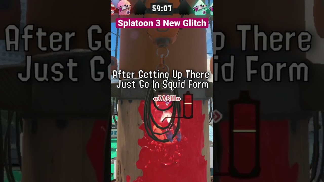 New Glitch in Manta Maria Splatoon 3 #shorts