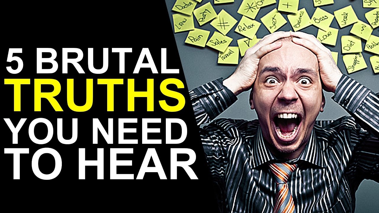 5 Brutal Truths About Life You NEED to Hear (Animated)