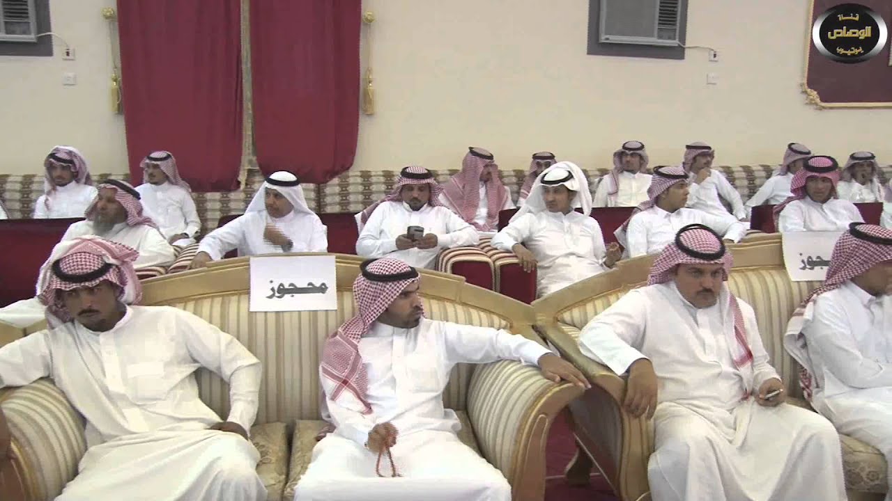 حفل الشيخ رشيد بركه العزيزي بزواج ابنه مشاري رشيد العزيزي