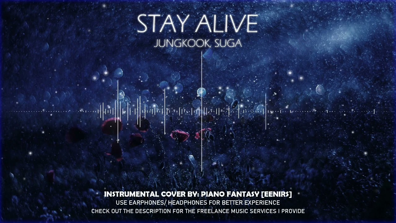 JUNGKOOK,SUGA- ‘STAY ALIVE’ FANTASY LULLABY COVER| soothing, relaxing music [to help you sleep]