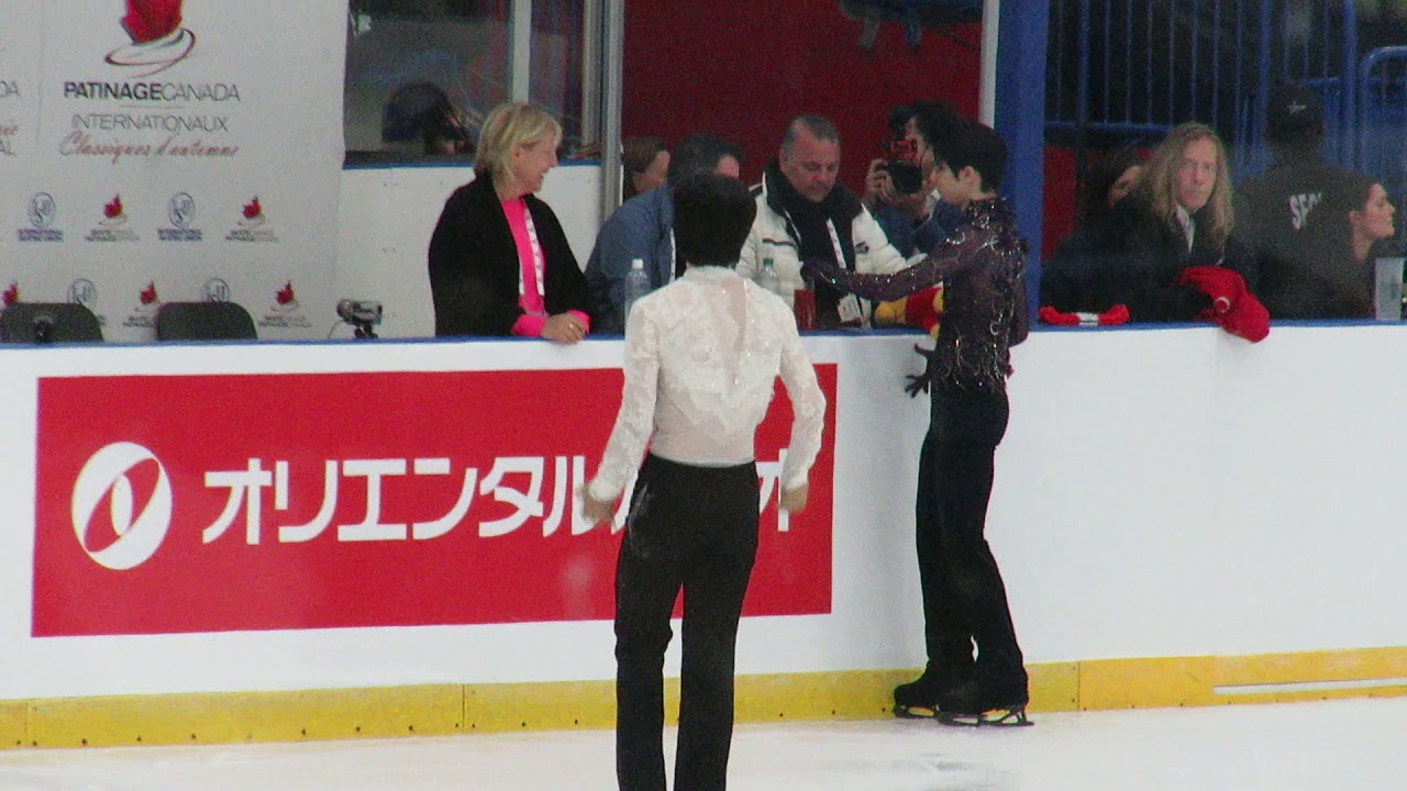 20190914 Autumn Classic International - Men Group 2 - 6 Min Warm-up - Yuzuru Hanyu 羽生結弦 Focus