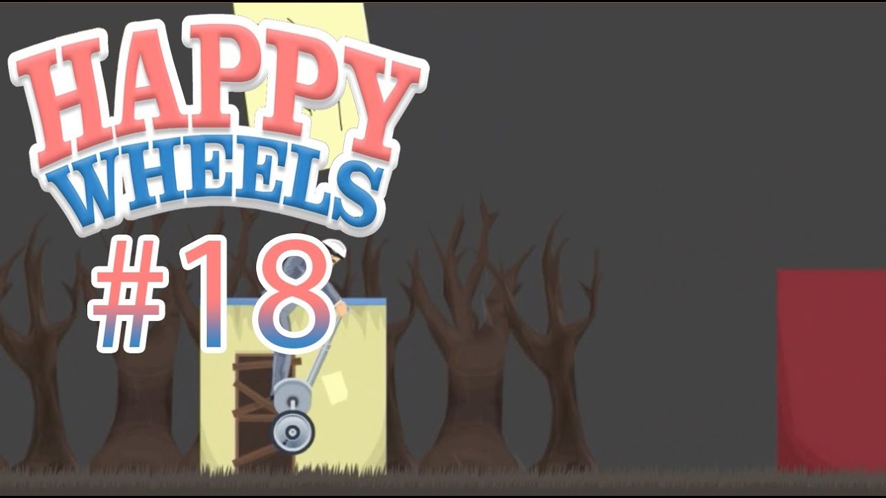 Happy Wheels z Disem #18 - Slender, slender, slender ...oooh!