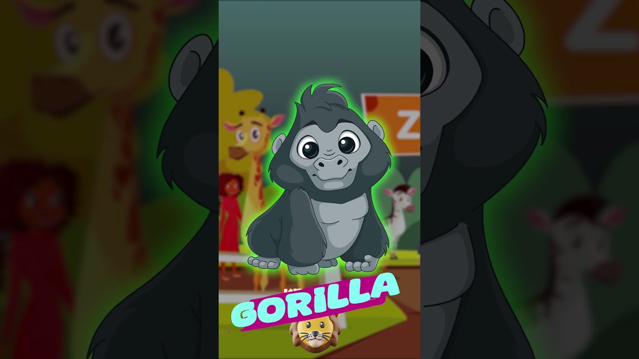 Zoo Animals Exploration For Kids! Full Video on our YouTube Channel! #zooanimals #kids #shorts