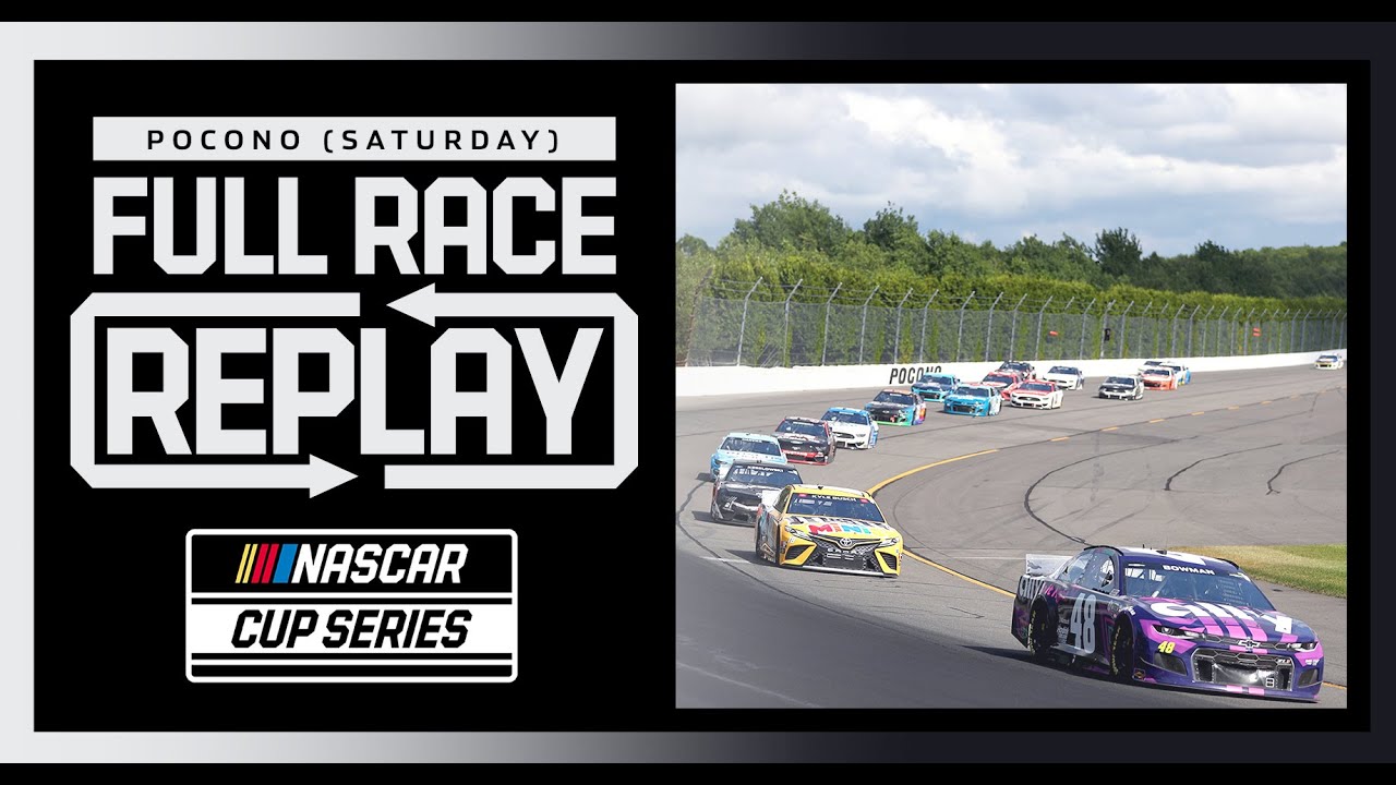 Pocono Organics CBD 325 from Pocono Raceway  | NASCAR Cup Series Full Race Replay (Saturday)