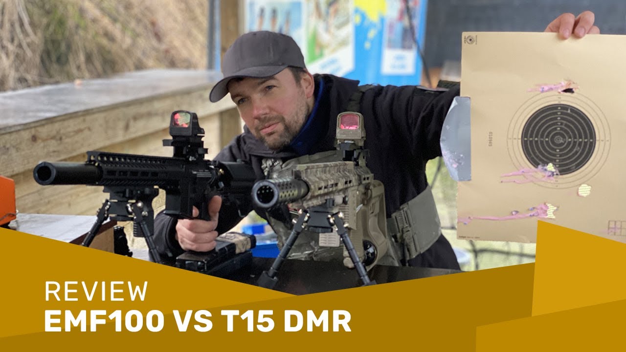Das Paintball DMR Duell (EMF100 vs First Strike T15)