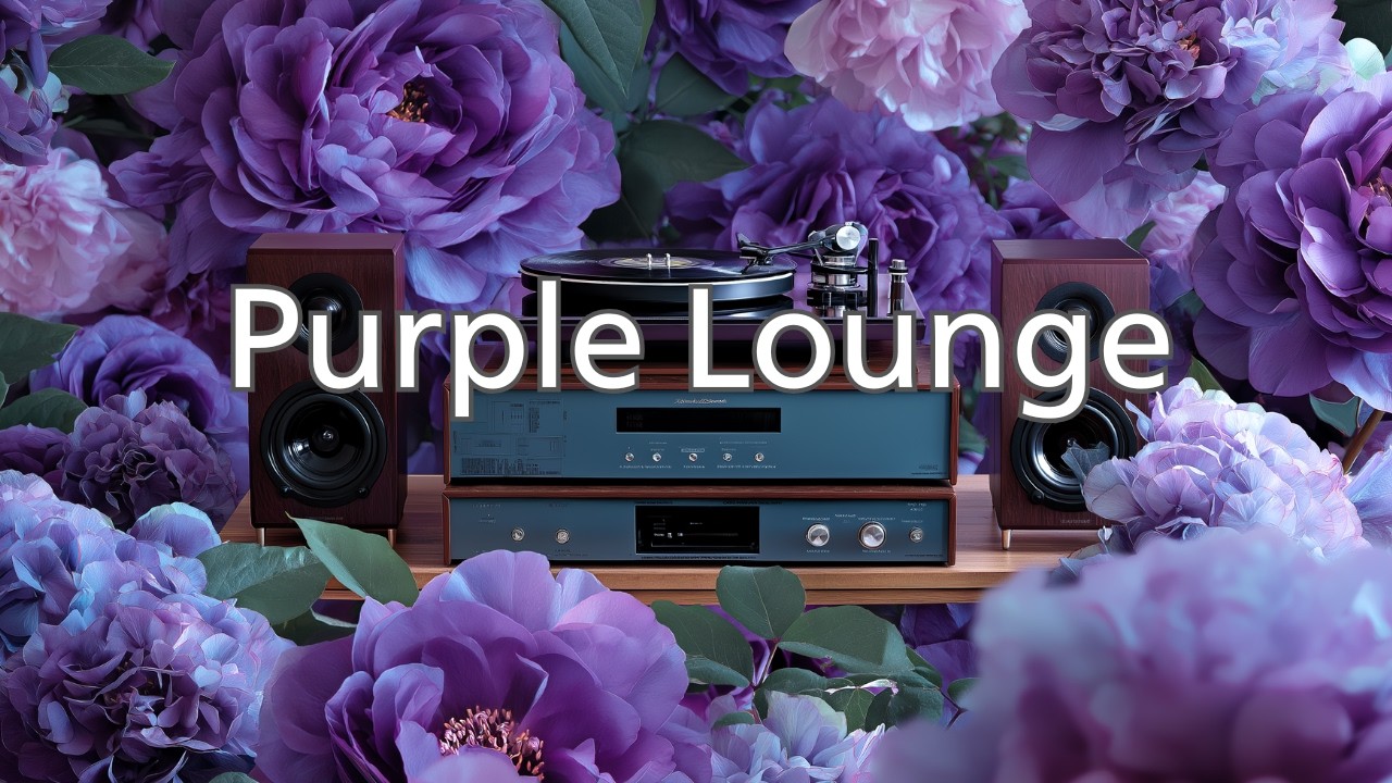 【Dreamy Purple Jazz】 Warm E-Piano & Gentle Sax