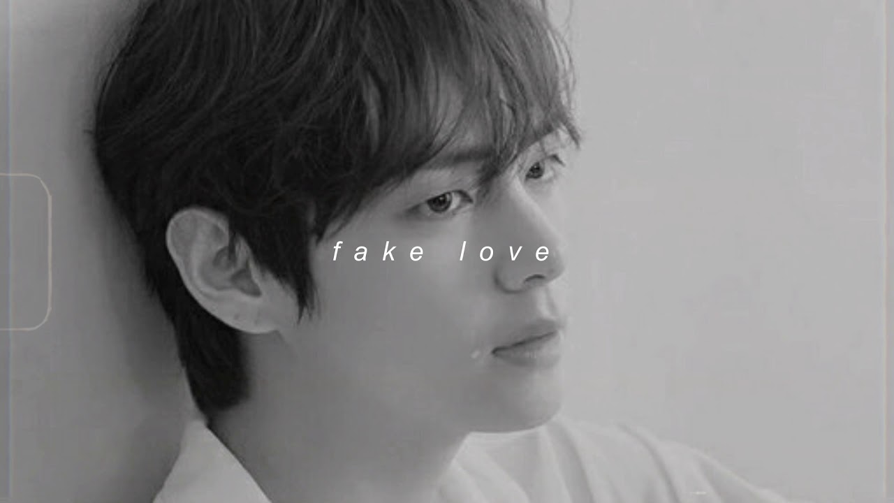 bts - fake love (slowed + reverb)