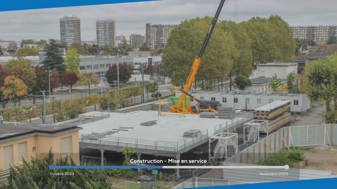 GAGNEPARK - Timelapse parking Park&Play AP-HP Bobigny Hôpital universitaire Avicenne