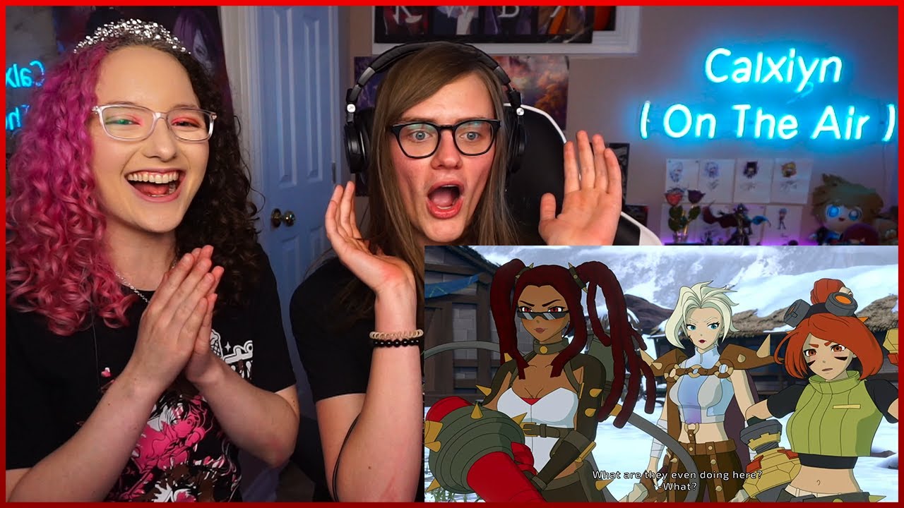 MEETING TEAM BRIR! RWBY: Arrowfell Chapters 1 LIVE REACTION