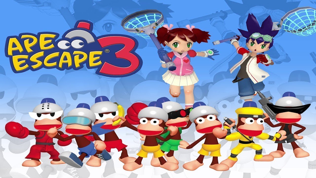 Геймплей Ape Escape 3 на PS2