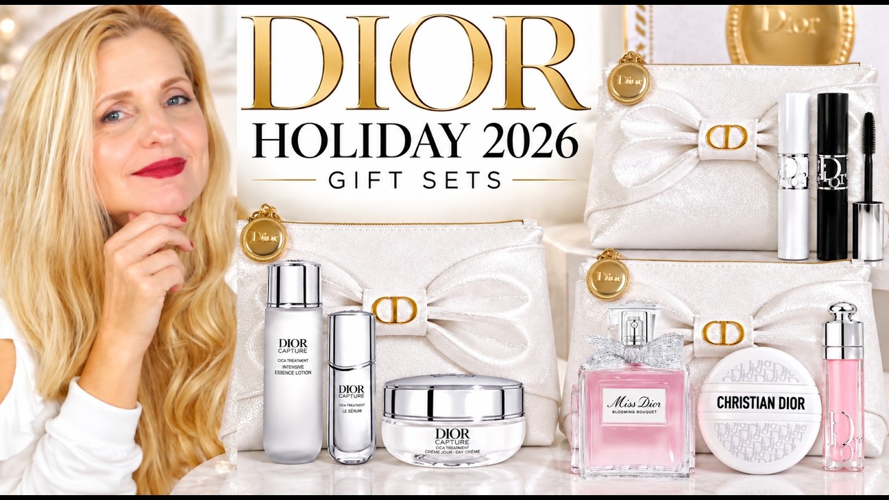 Подарочные наборы Dior к праздникам | Праздничные подарочные наборы Dior 2026