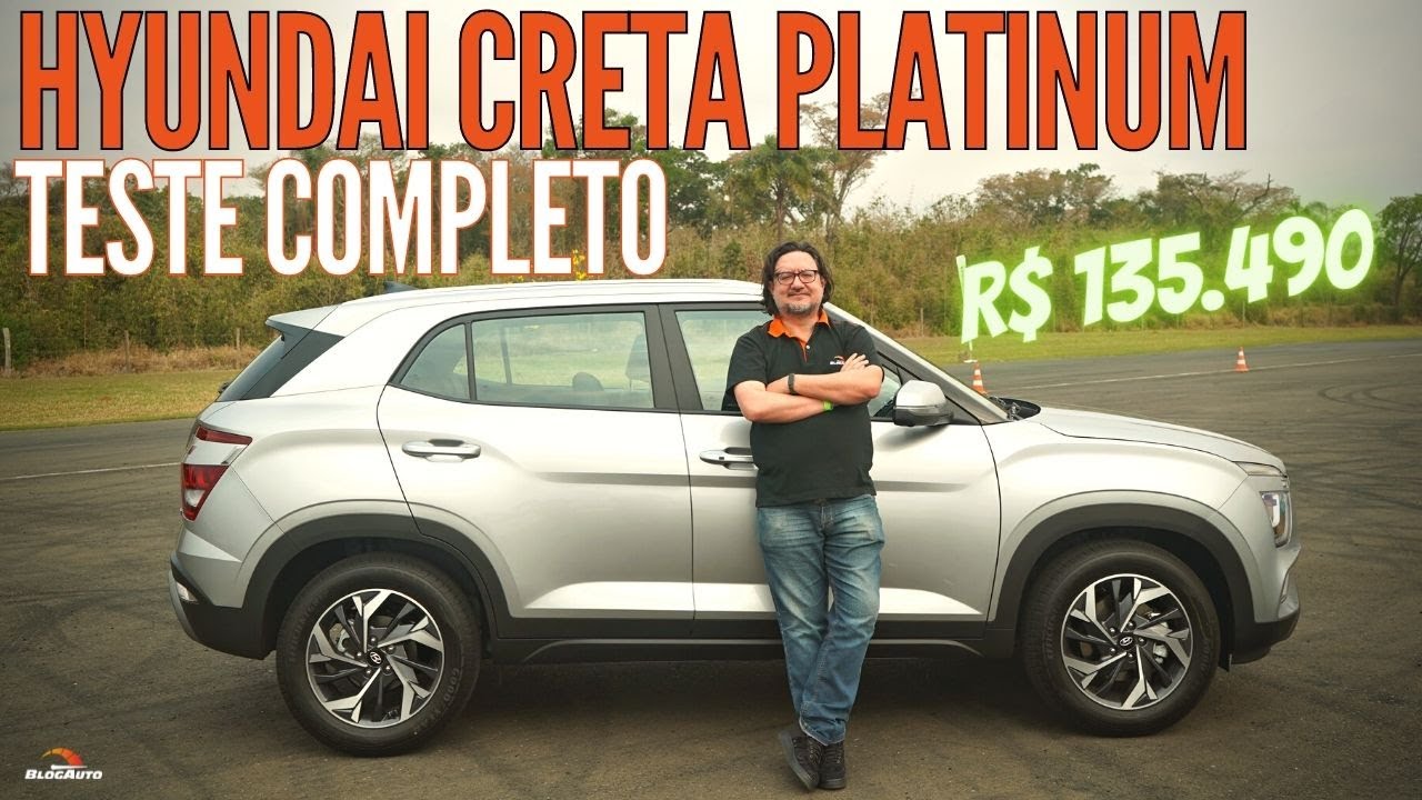 🚙 HYUNDAI CRETA PLATINUM 2022 testamos a vers&atilde;o topo de linha com motor 1.0 turbo - BlogAuto