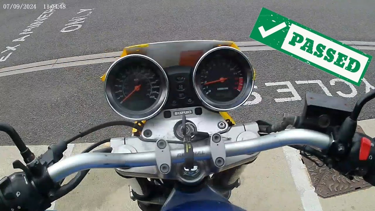 MY POV: MOD 2 Motorcycle test PASS