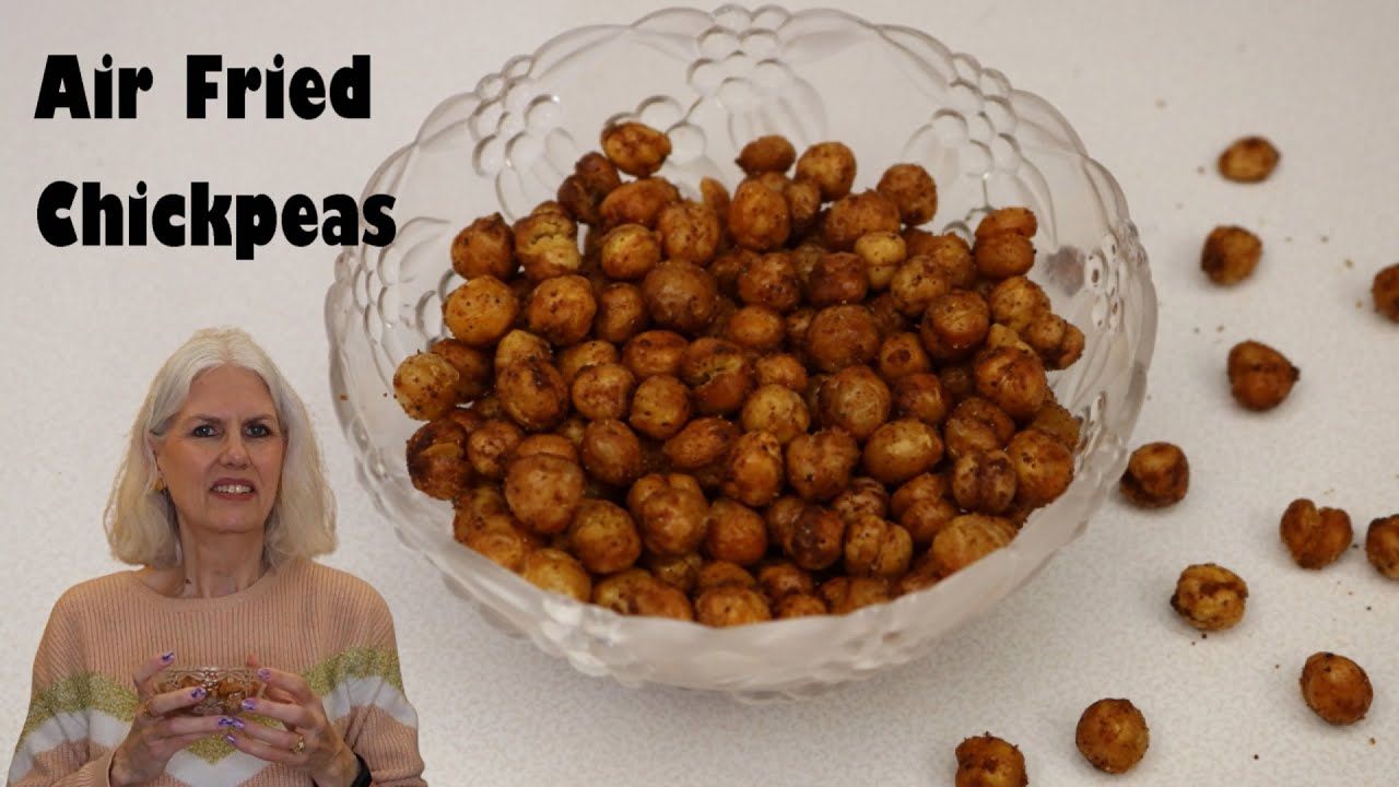Air Fryer Crispy Chickpeas
