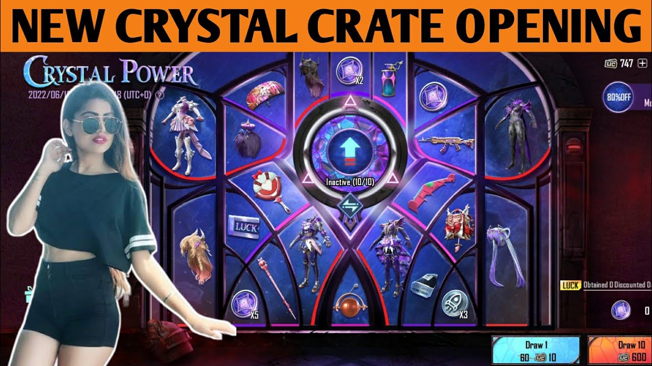 Crystal Power Crate Opening 😂😂 New Mythic Outfits Crystal Power Opening