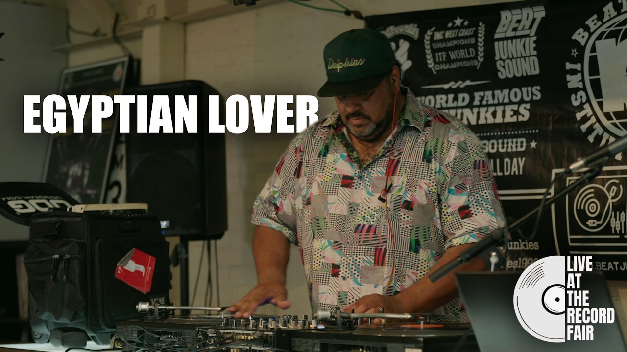 Egyptian Lover - Live At The Record Fair - Beat Junkie Institute Of Sound - Recorded on 6/22/25
