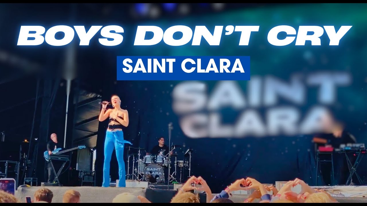 SAINT CLARA - Boys Don’t Cry | Live fra Vig Festival 2023