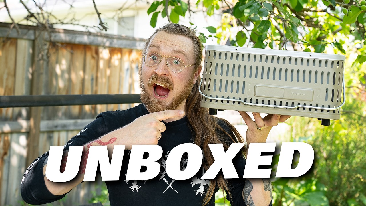 GREENLIFE GRILL - Unboxing & Review