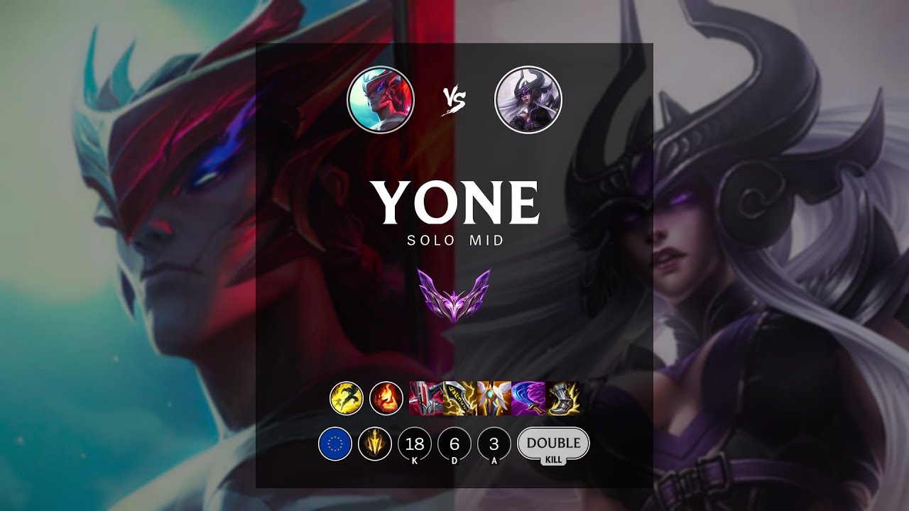 Yone Mid vs Syndra - EUW Master Patch 12.12