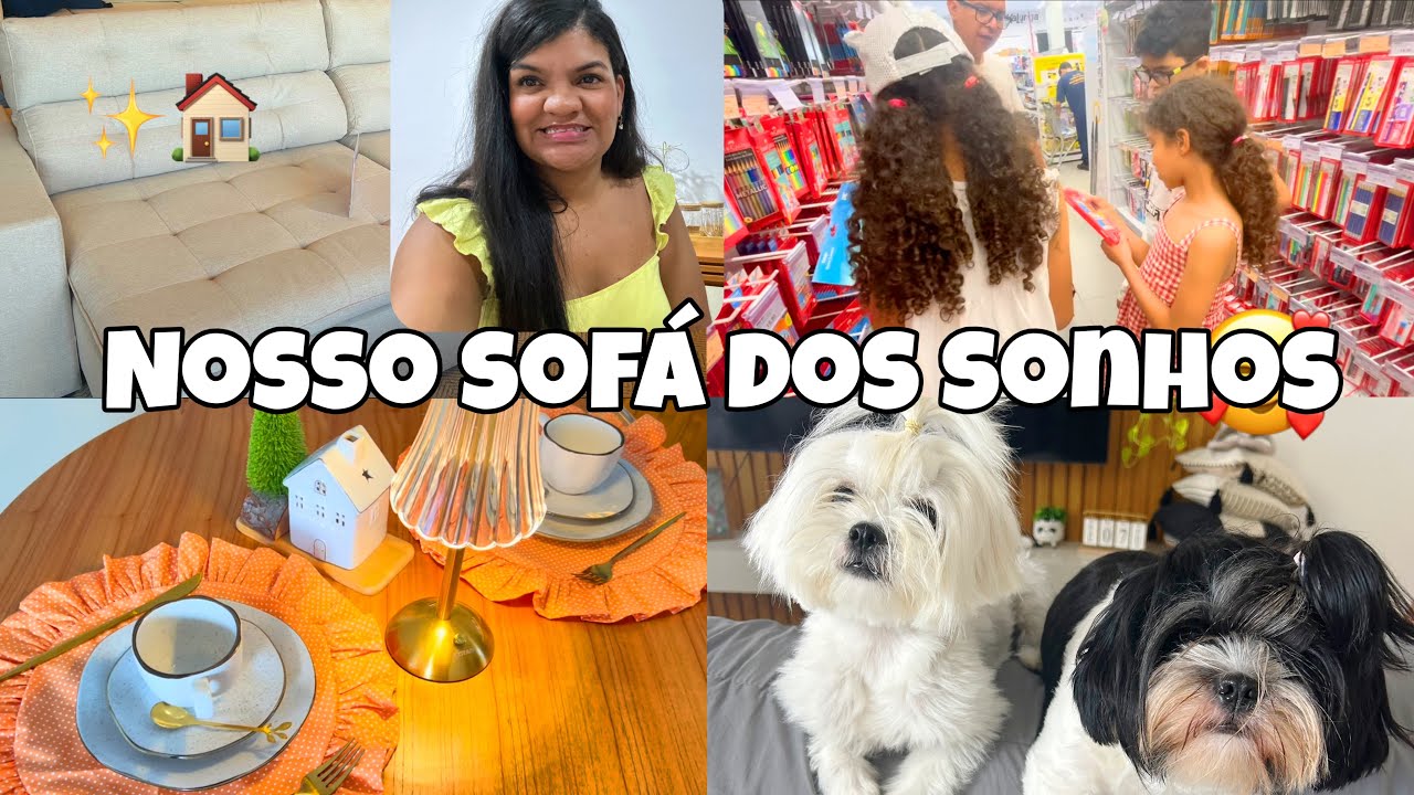 COMPRAMOS UM SOFÁ NOVO |  material escolar 2026