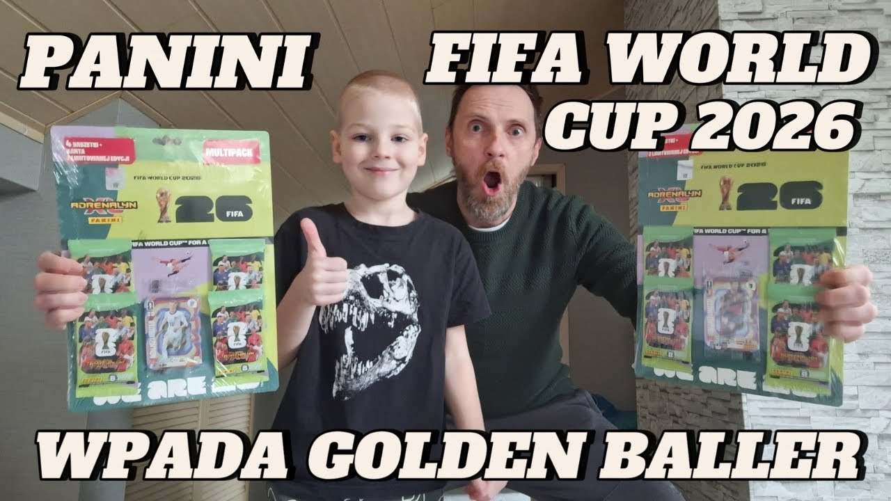NOWOŚĆ!!! PANINI FIFA WORLD CUP 2026 ADRENALYN XL - OTWIERAMY NOWE PRODUKTY SZOK WPADA GOLDEN BALLER
