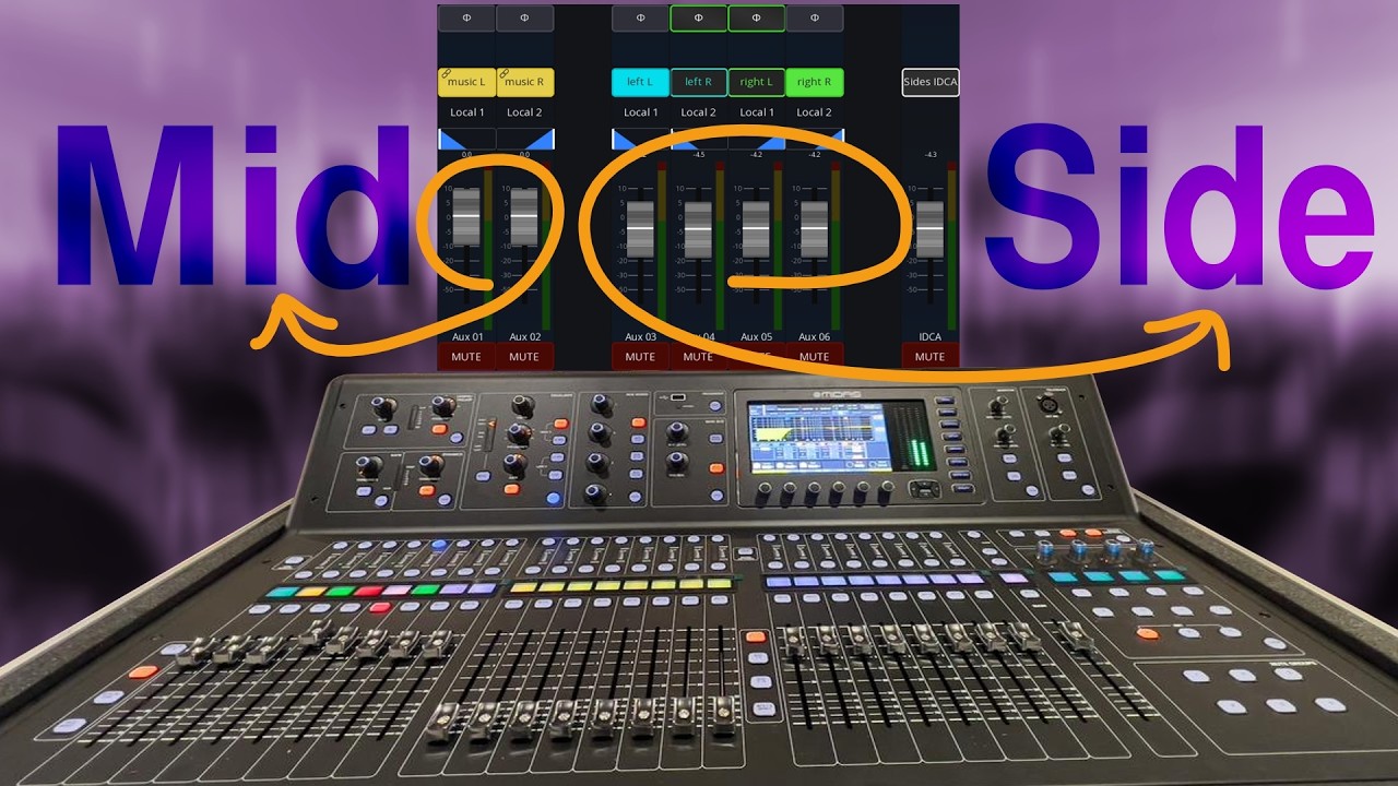⬅️ [ W  I  D  E  R ] ➡️ stereo sounds (X32/M32 tutorial)
