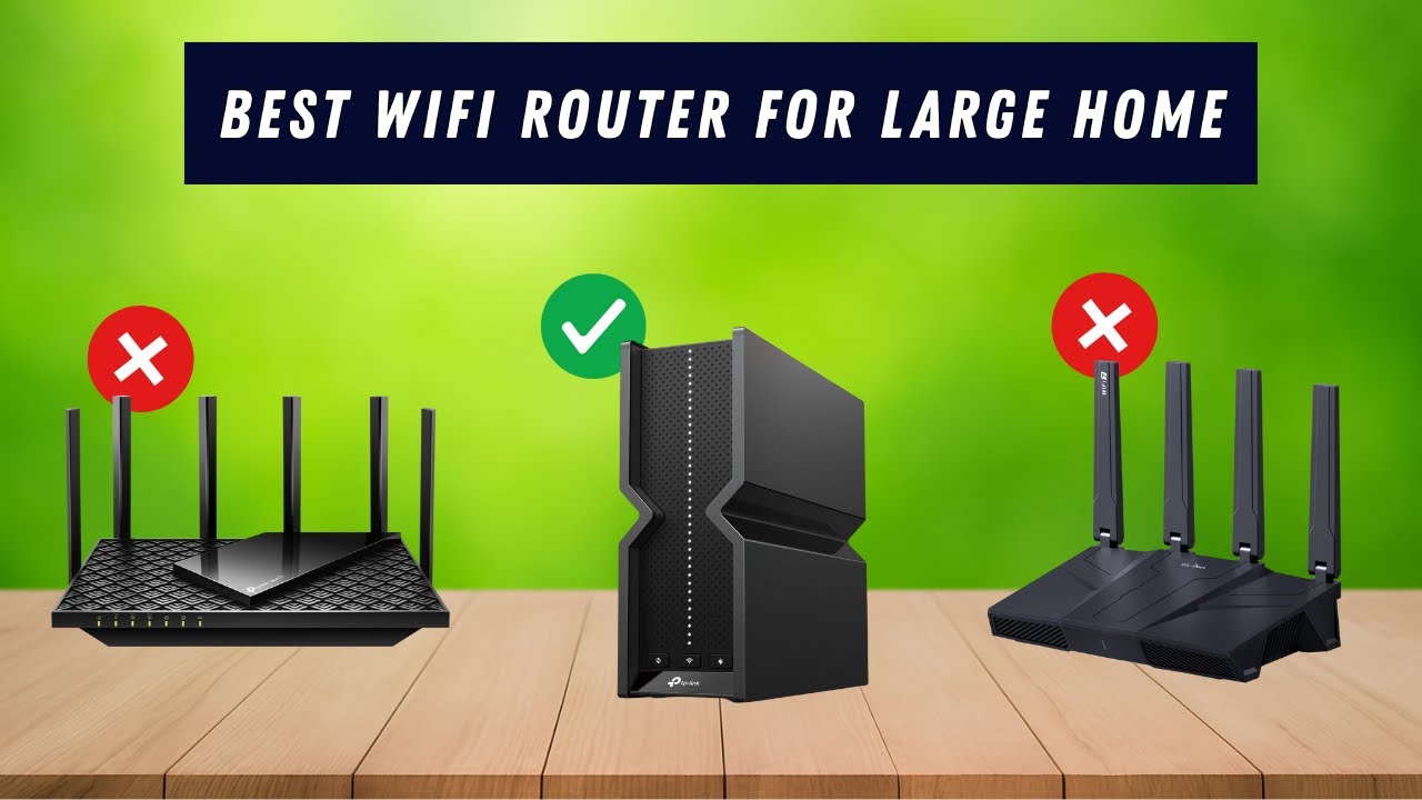 ✅ Топ-5 лучших Wi-Fi-роутеров для большого дома | Лучший Wi-Fi-роутер для большого дома