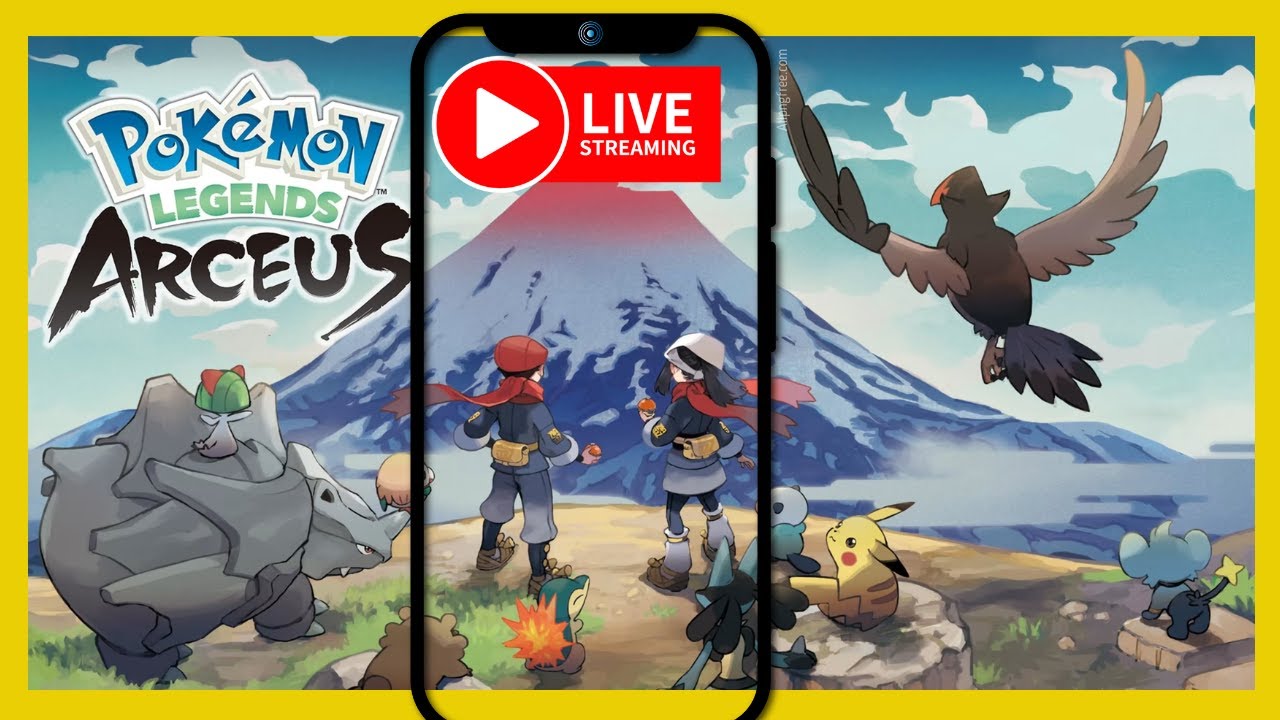 (LIVE) POKEMON LEGENDS ARCEUS LIVE STREAM (NINTENDO SWITCH 2)