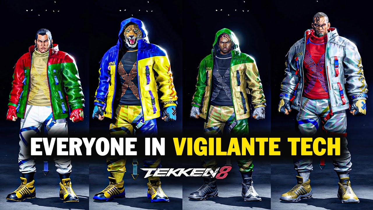 Tekken 8 Customization Vigilante Tech