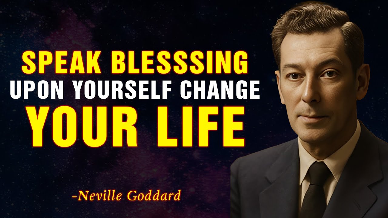 SPEAK BLESSINGS UPON YOURSELF CHANGE YOUR LIFE | NEVILLE GODDARD