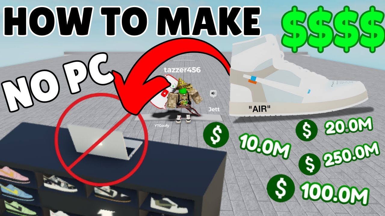 One of BEST Ways To Make Money In Sneaker Resell Simulator (Roblox)