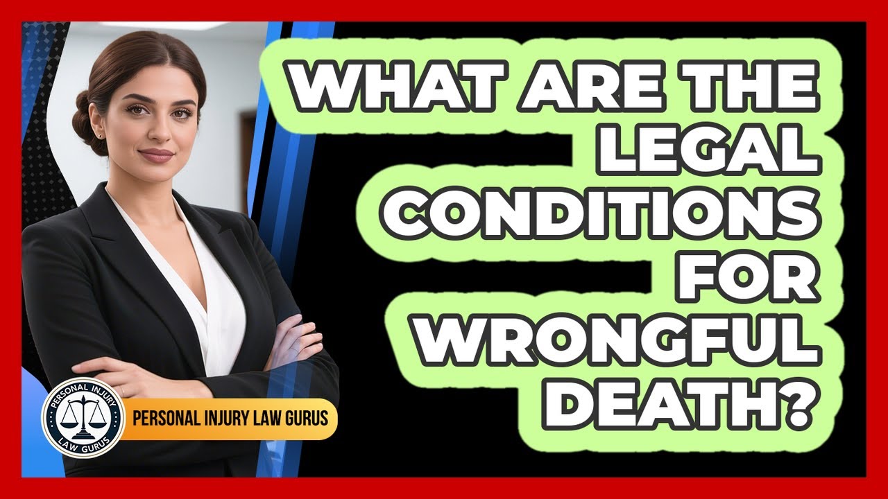 What Are The Legal Conditions For Wrongful Death?